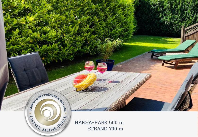 Fewo Sonnendeck Familien-Strandnah-Garten-Hunde-Sport-Und Schwimmbadnah-Hansapark Sierksdorf Ngoại thất bức ảnh